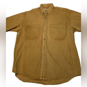 Best Javolis Quality‎ Long-Sleeve Button Up Men's Denim Shirt Sz. M pre-loved